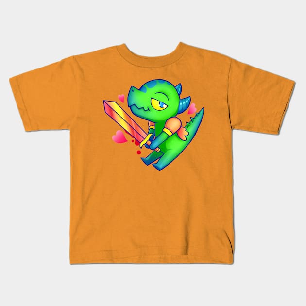 Thom the Dragonborn Kids T-Shirt by HugoSloth